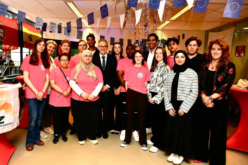 droom groots festival talland college groepsfoto minister bruins