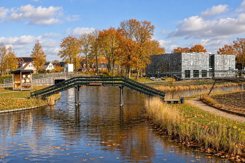 Herfst bij de brug van BroekerVeiling (1)