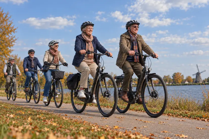 Herfstrit langs de Hollandse waterkant