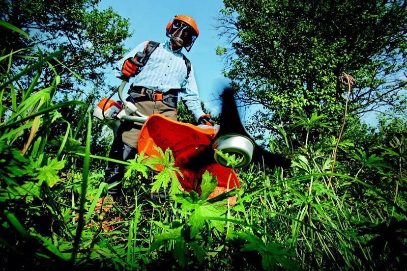 tuinman maait onkruid en gras raad van almere