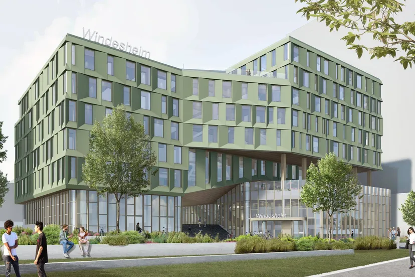 impressie nieuwe schoolgebouw windesheim gem almere