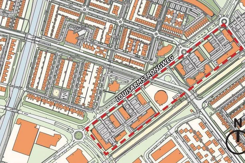 louis armstrongweg transformatiegebied gem almere
