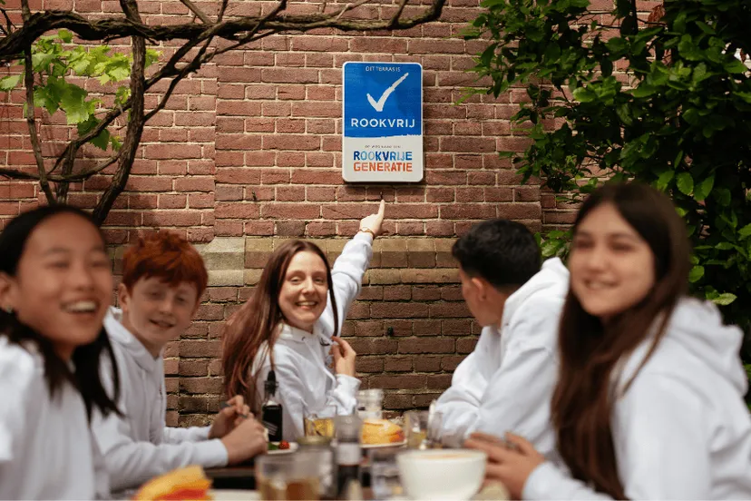 rookvrij terras cradam rookvrije generatie