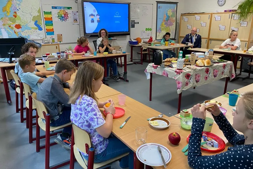 het burgemeestersontbijt in waardhuizen