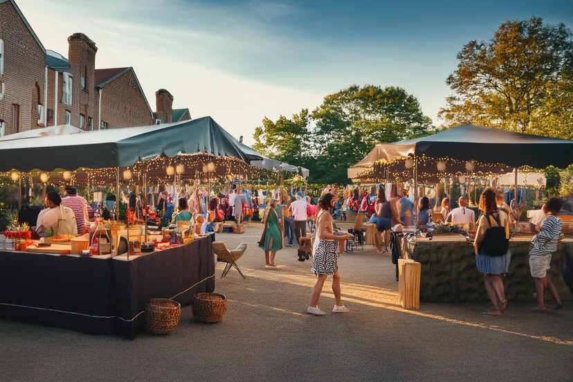 firefly kleinschalig buurtfeest met kraampjes kunst muziek en dans 70431