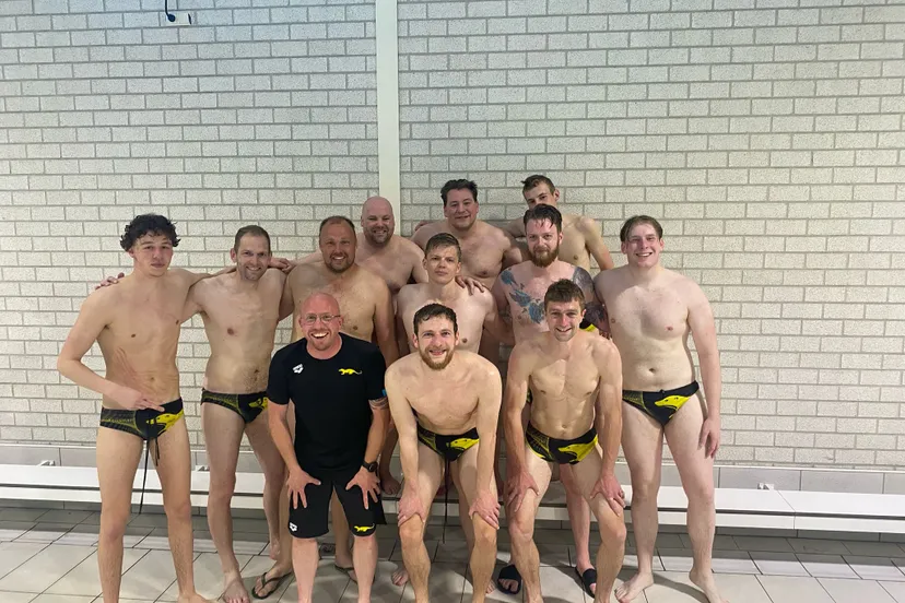 waterpolo teamfoto
