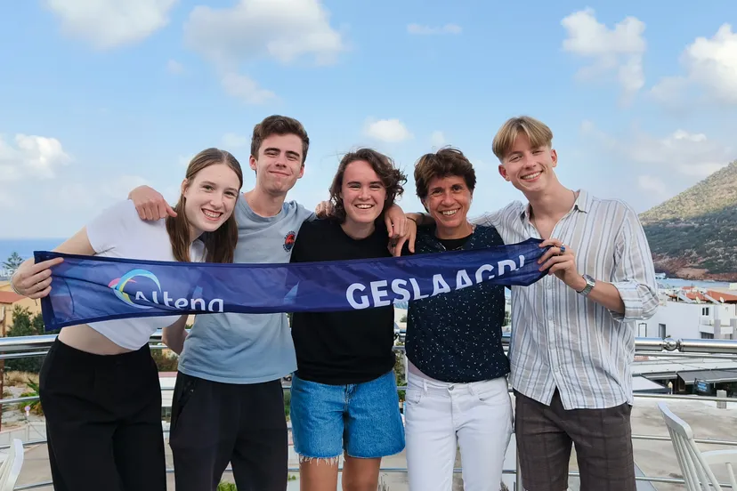 foto geslaagde leerlingen 2025