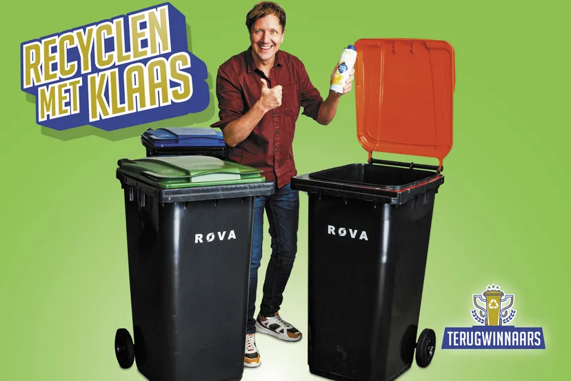 2101068 rova poster recyclen met klaas a34