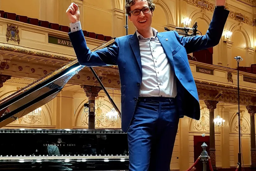 klaar met opnames in het concertgebouw eigen foto