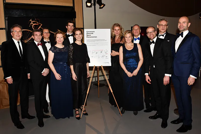 ondertekening convenant gezonde sportevenementen 2018