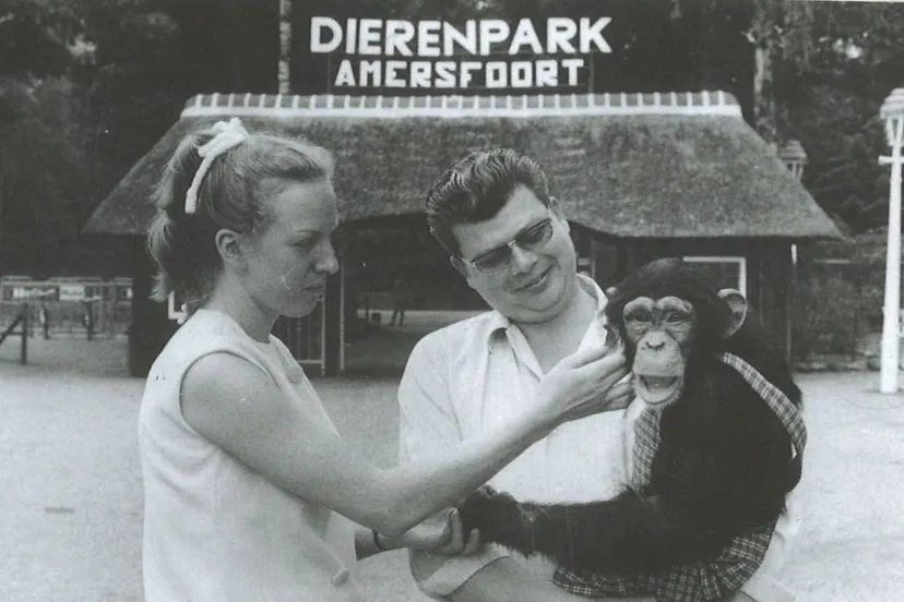 oud directeuren astrid vis en haar man henk vis archieffoto