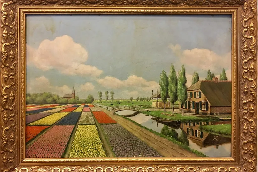 schilderij dons klein