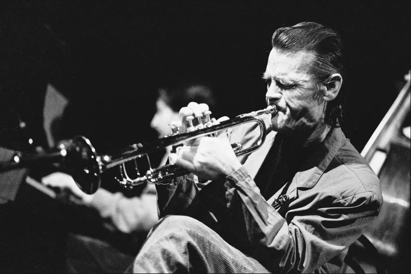 chet baker in 1988 fotograaf paolo gant groot