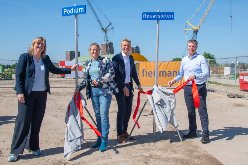 start bouw podium amersfoort