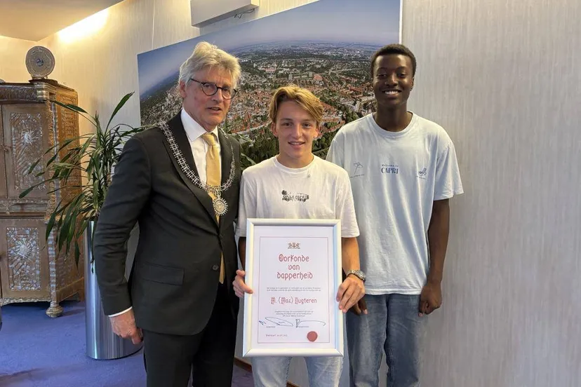 oorkonde van dapperheid