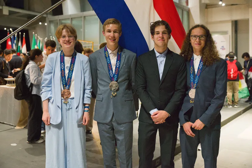 Persfoto Internationale Biologie Olympiade 2025