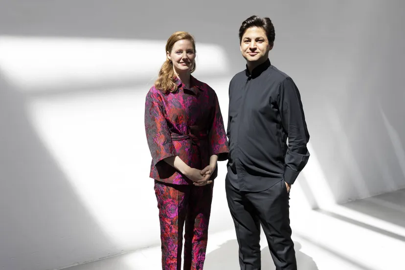 Tosca Opdam en Asi Matathias - afbeelding rechtenvrij - fotograaf Deirdre Daly