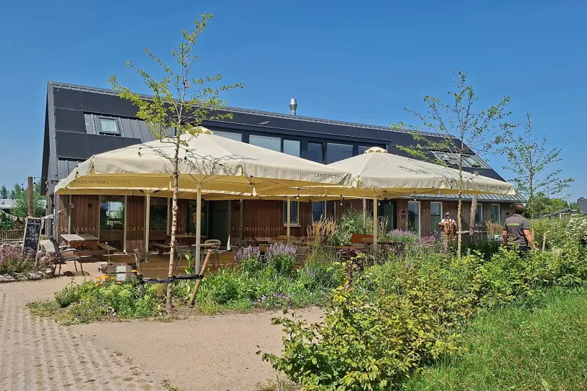 Theehuis terras zomer