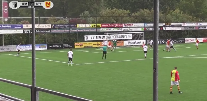 berkum csv apeldoorn goal boeve still csv apeldoorn tv