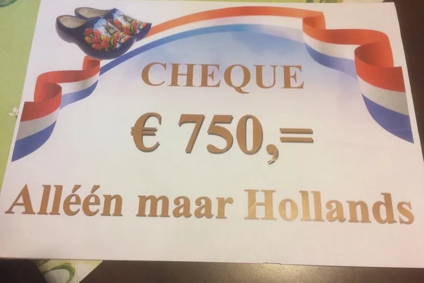 cheque alleen maar hollands atlant