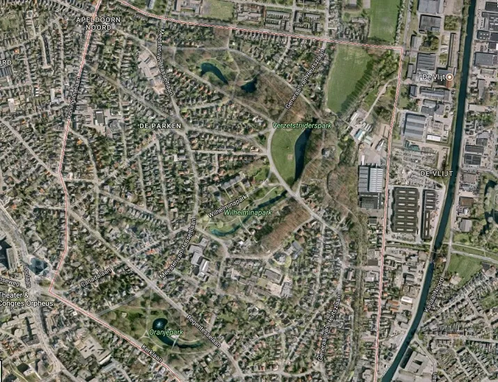 de parken apeldoorn google maps