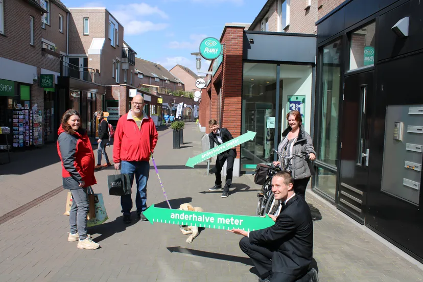 eglantier afstandborden anderhalve meter