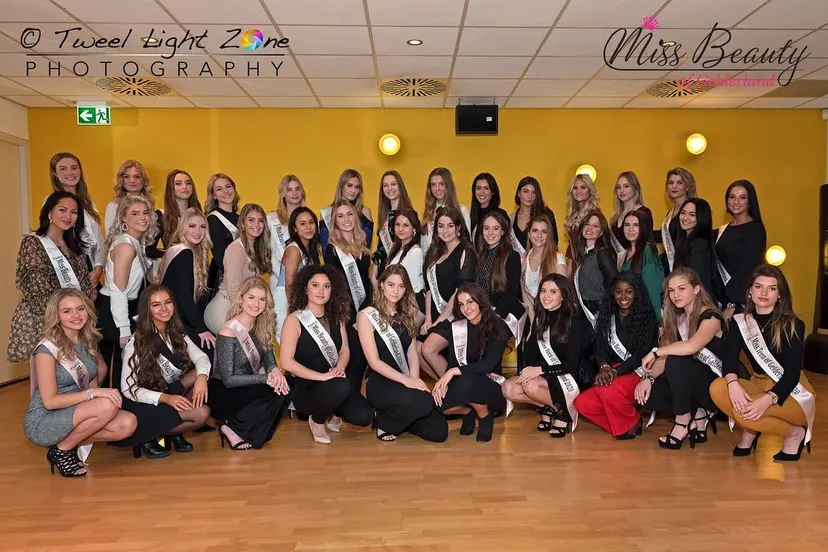 groepsfoto miss beauty gelderland tweel light zone