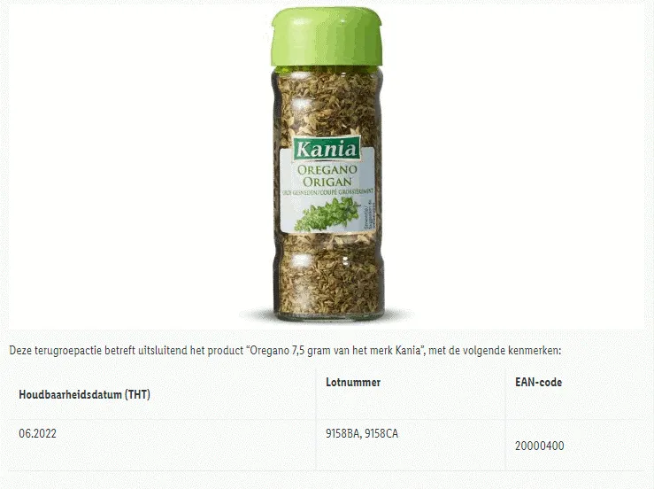 kania oregano lidl
