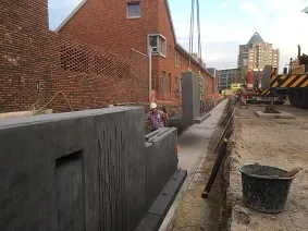 keerwand kayersbeek in kayersbeekhof