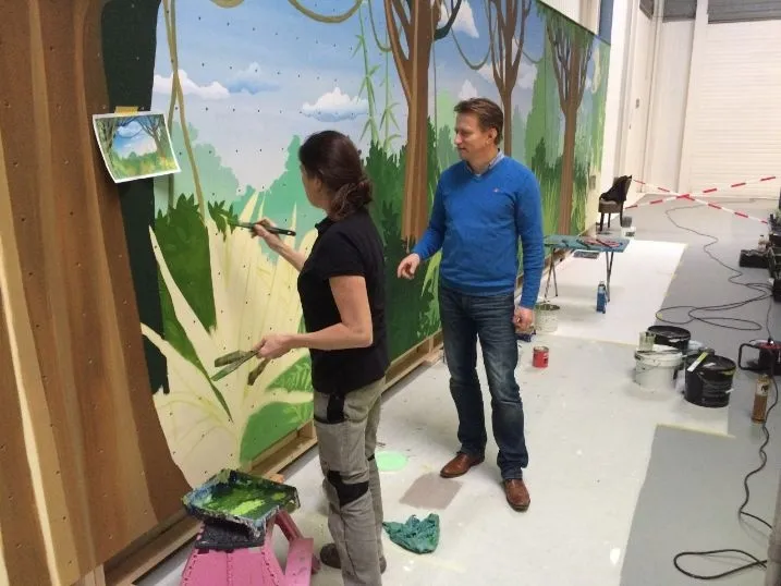 klimwand monkey town