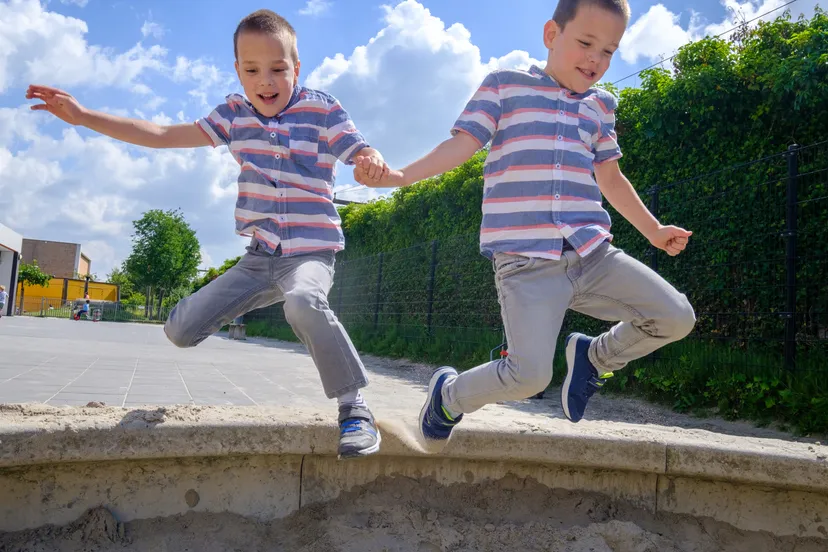 koen en luuk gaan volgend schooljaar naar groep 3 foto jeroen taalman