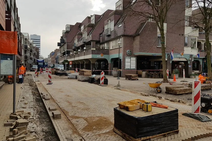 leienplein apeldoorn werkzaamheden weg apeldoorn binnenstad