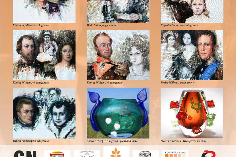 oranje kalender st maarten achter 1