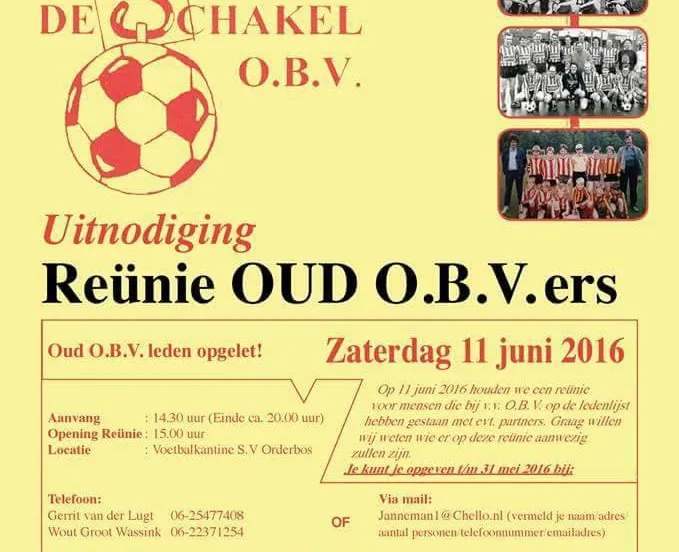 reunie oud o b v ers