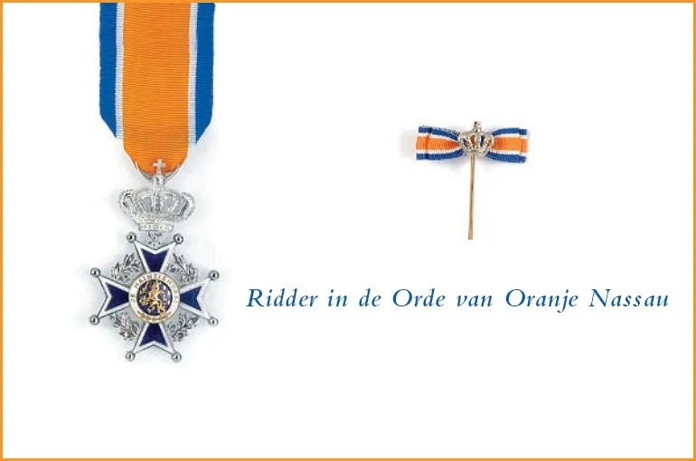 ridder in de orde van oranje nassau