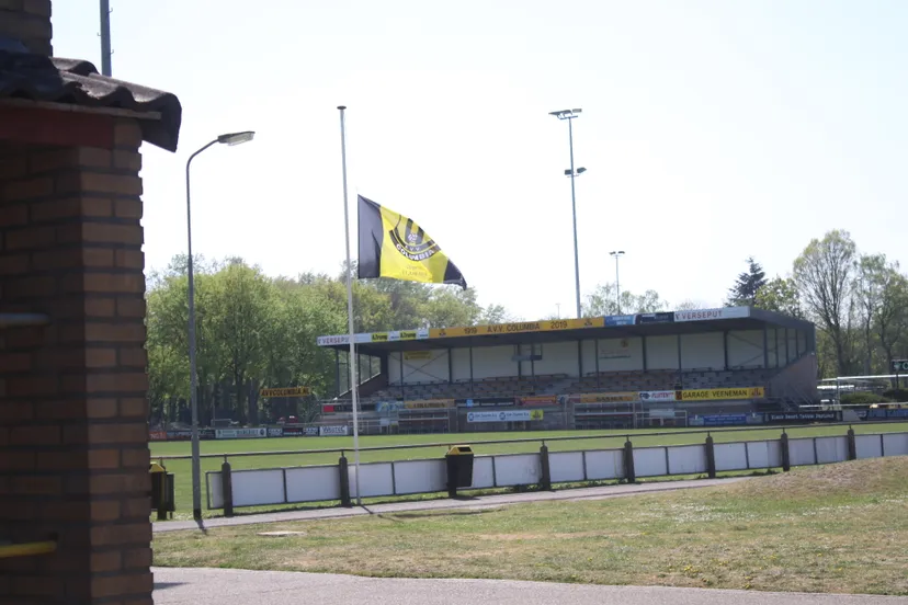 vlag halfstok columbia