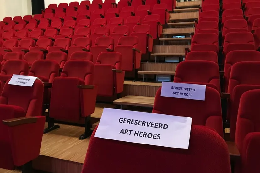 voorstelling afsluiting art heroes