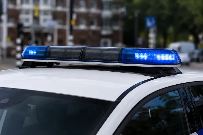 politieauto dak