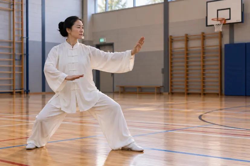 tai chi illustratie