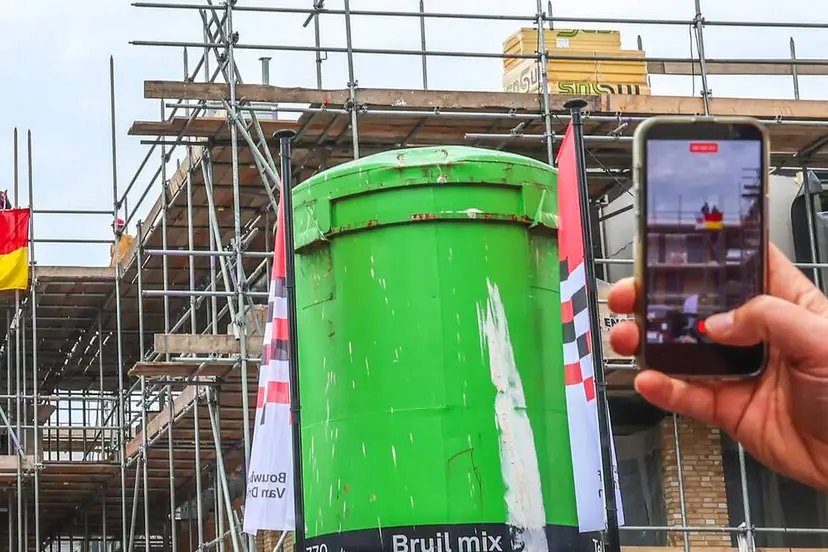Bouw Korenpassage in Apeldoorn. Beeld: Gemeente Apeldoorn.