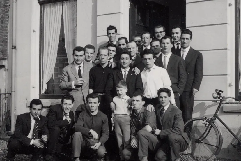 dag vdarnhemsegeschiedenislezing arbeidsmigratie italiaanse gastarbeiders ca 1956 bron gelders archief 3044 140