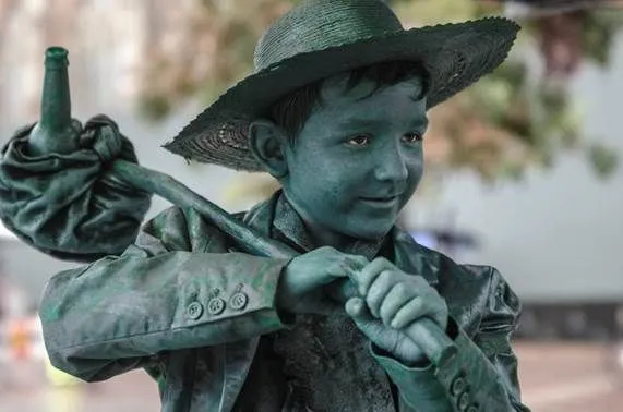 de lachende landloper