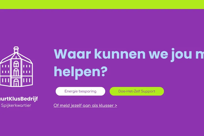 energiearmoede buurtklusbedrijf jouw oplossing altijd in de buurt