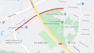 fietspad han larenstein