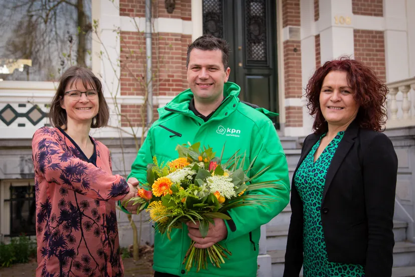 foto eerste aansluiting arnhem spijkerkwartier
