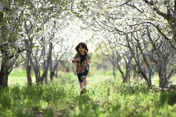 gezondeleefstijlrijnstateheader afbeelding jongetje in het bos