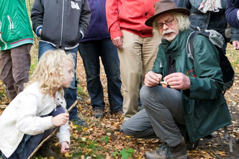 lbwwl8hqe3z1080ntje291yhg boswachter geeft uitleg 10 kinderen foto ton rottengarter