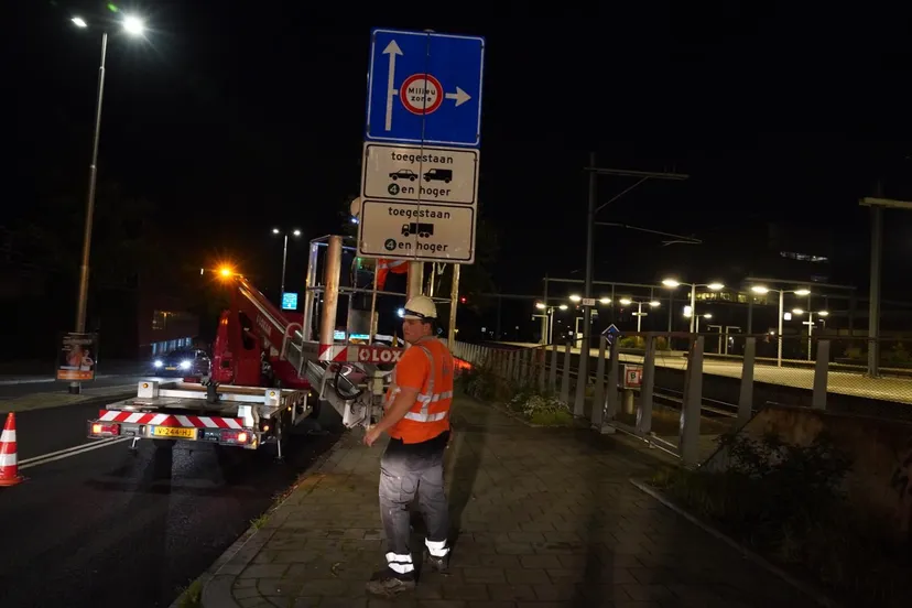 milieuzonevervanging verkeersborden milieuzone