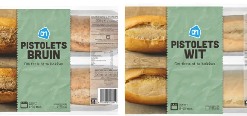 recallah ah pistolets bruin en ah pistolets wit