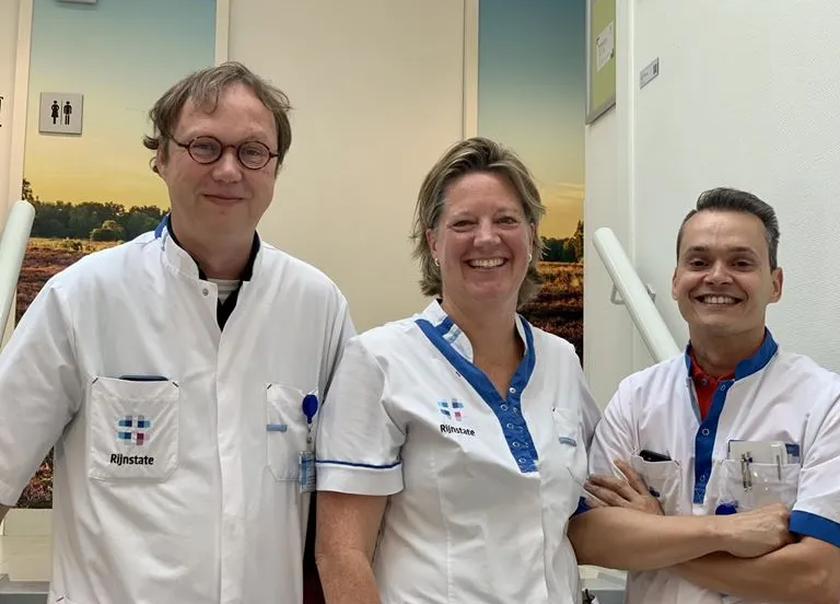 rijnstatepalliatieve zorg team foto trap oktober 2023